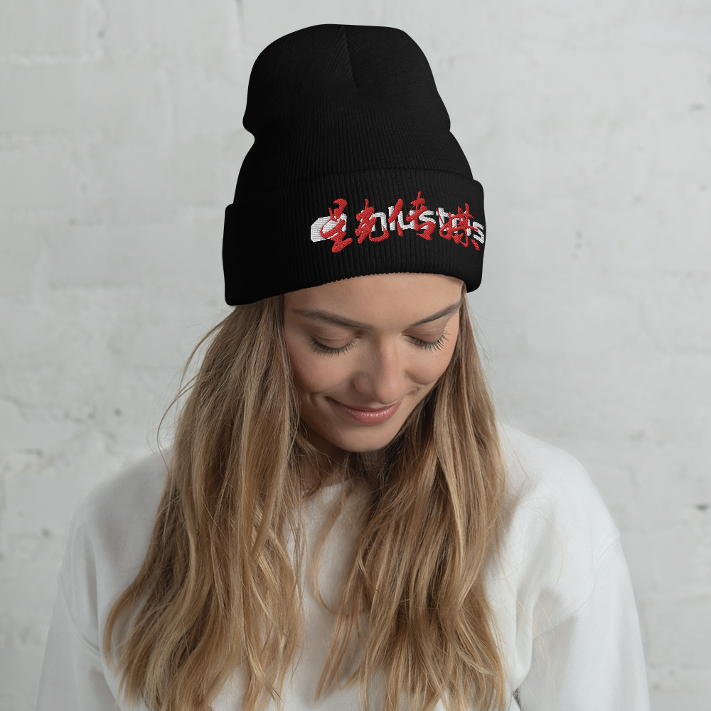 INLUSTRIS Starlight Calligraphy Logo Cuffed Beanie - 02