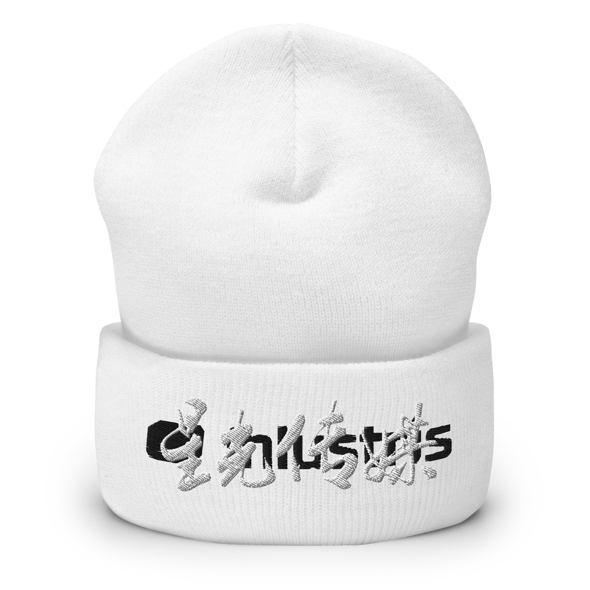 INLUSTRIS Starlight Calligraphy Logo Cuffed Beanie - 01