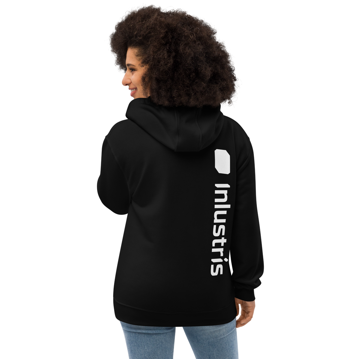 001 - Inlustris Core IM logo - Premium eco hoodie - 03