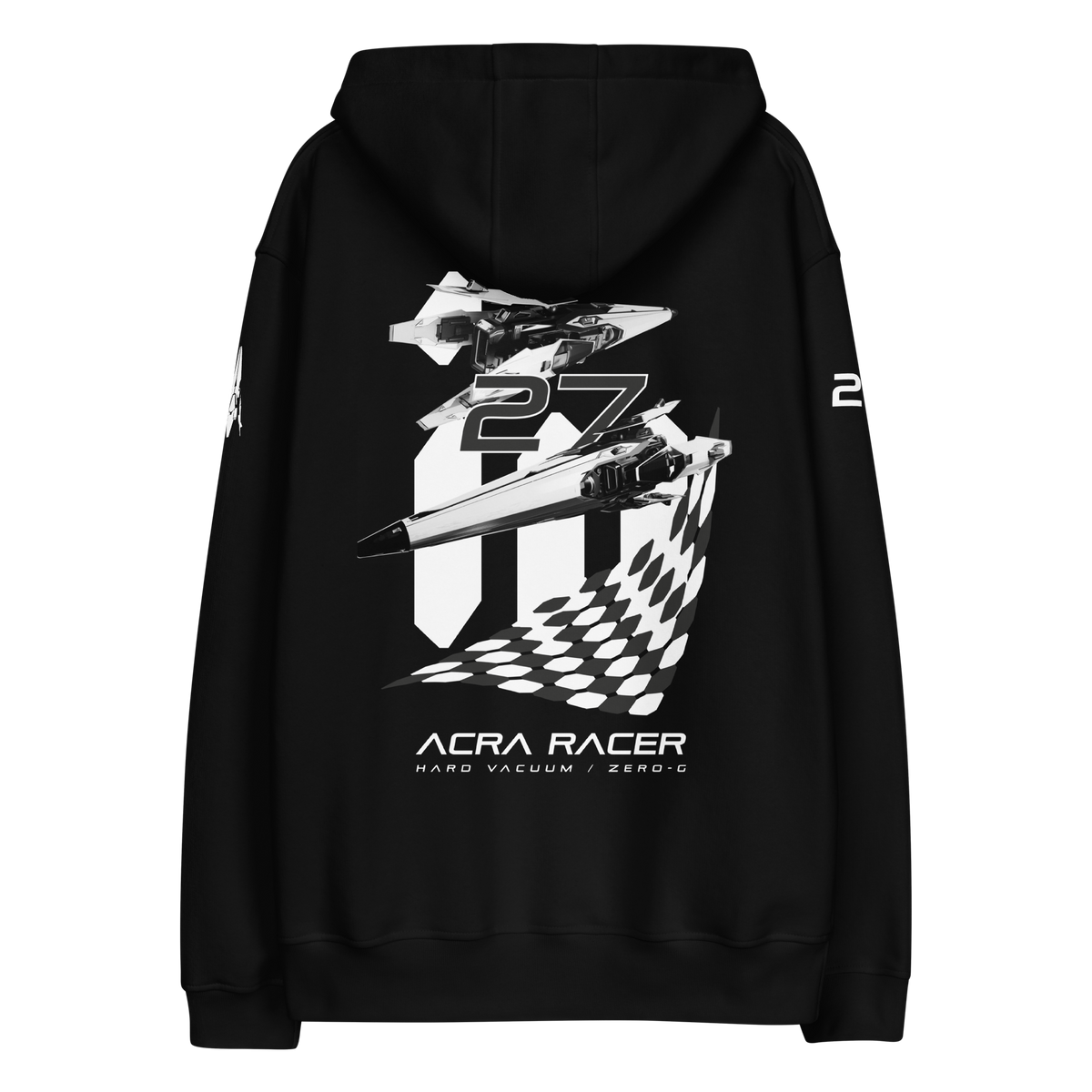 ACRA Racer Checkered Flag - Premium eco hoodie - 03