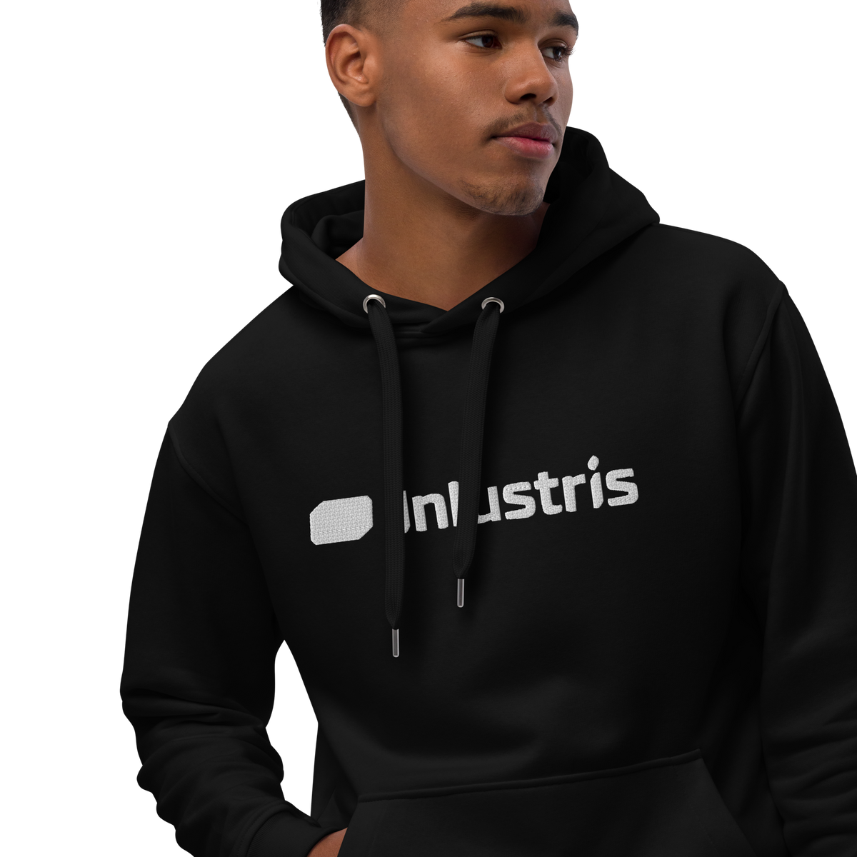 INLUSTRIS Core Full Logo - Premium eco hoodie - 03