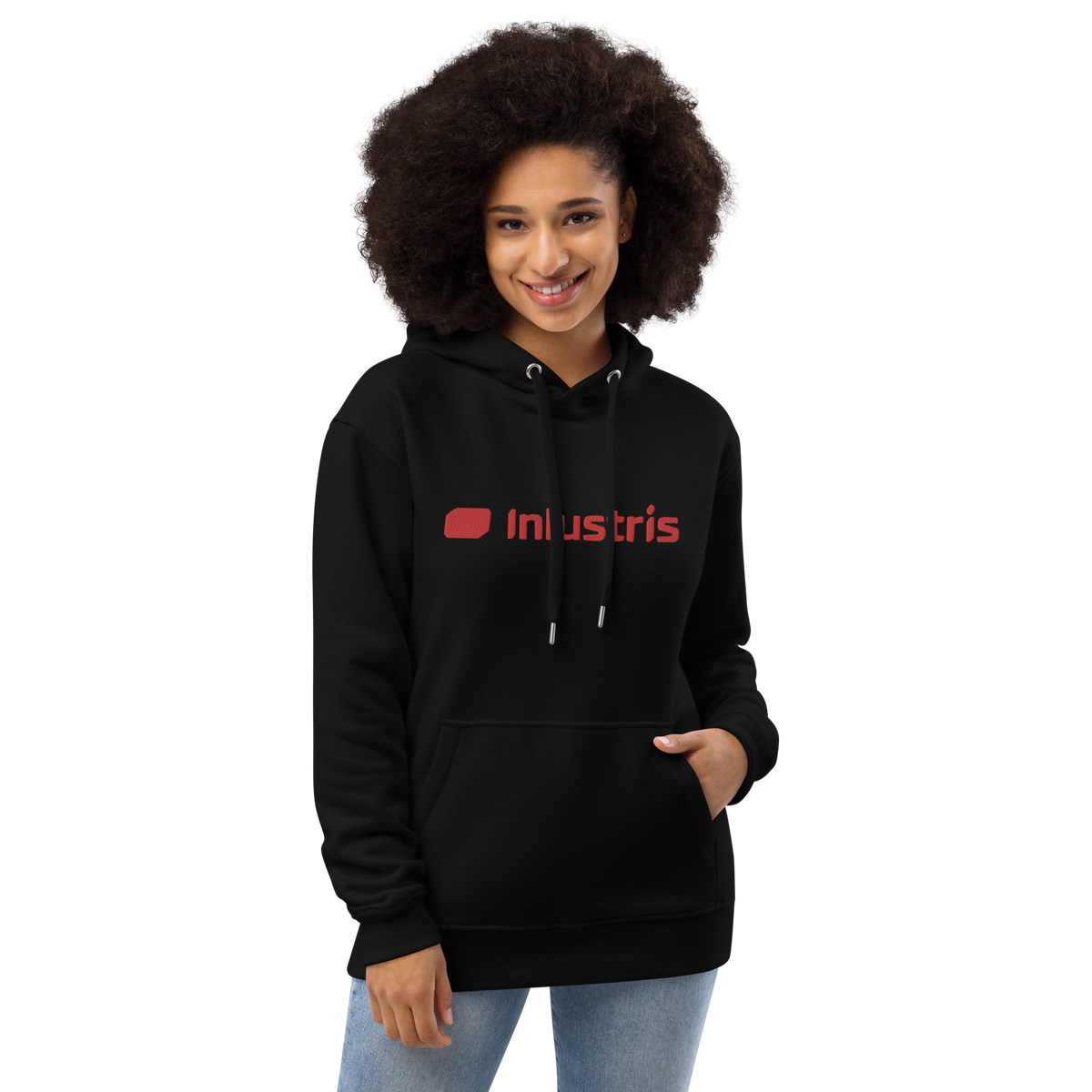 INLUSTRIS Core Full Logo - Premium eco hoodie - 02