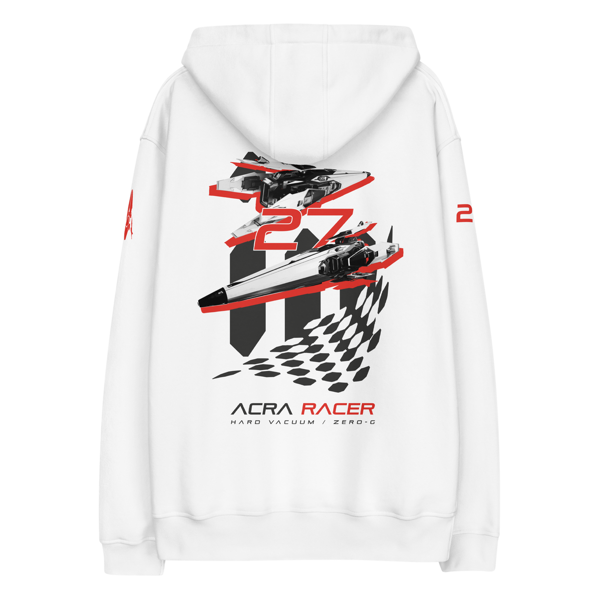 ACRA Racer Checkered Flag - Premium eco hoodie - 01