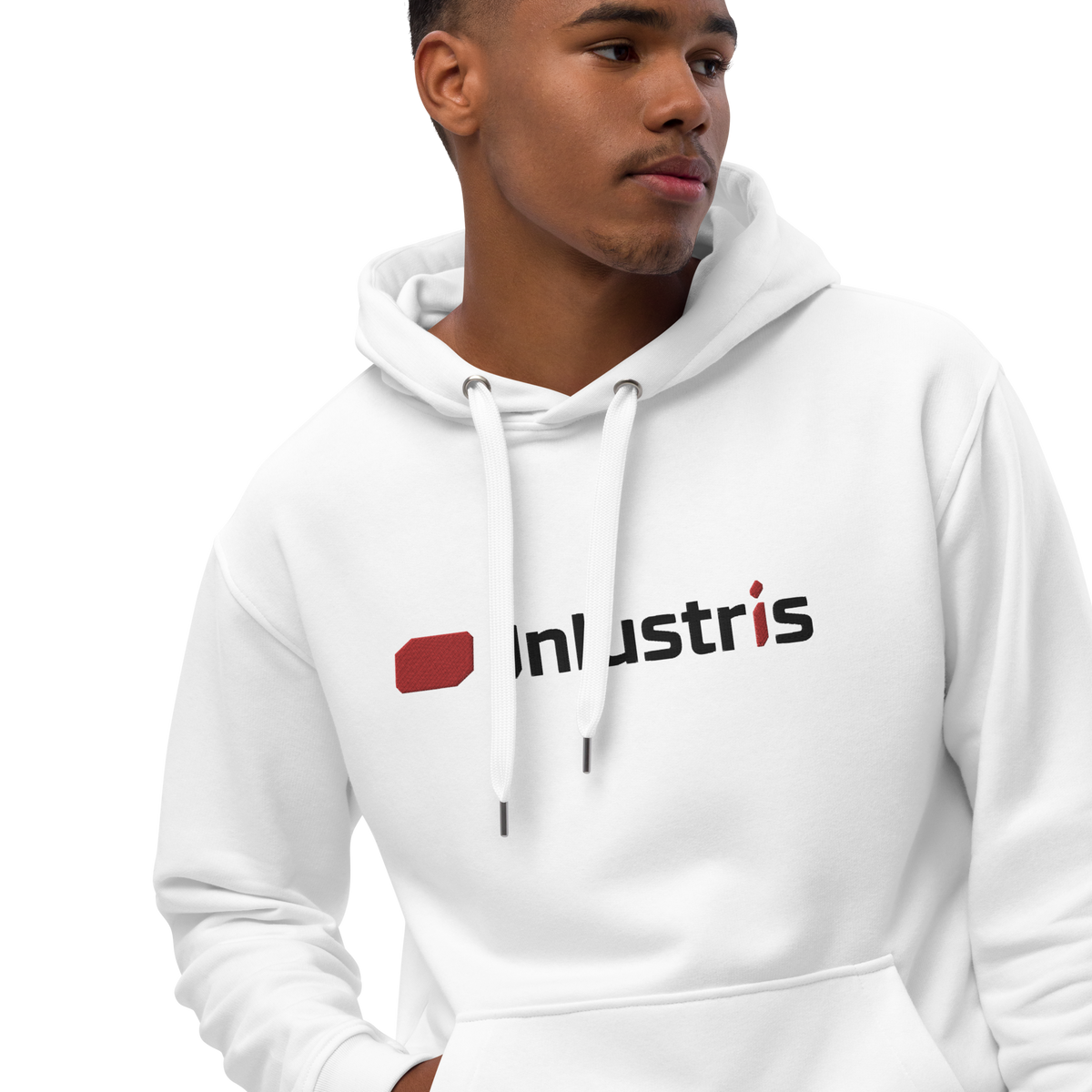 INLUSTRIS Core Full Logo - Premium eco hoodie - 01