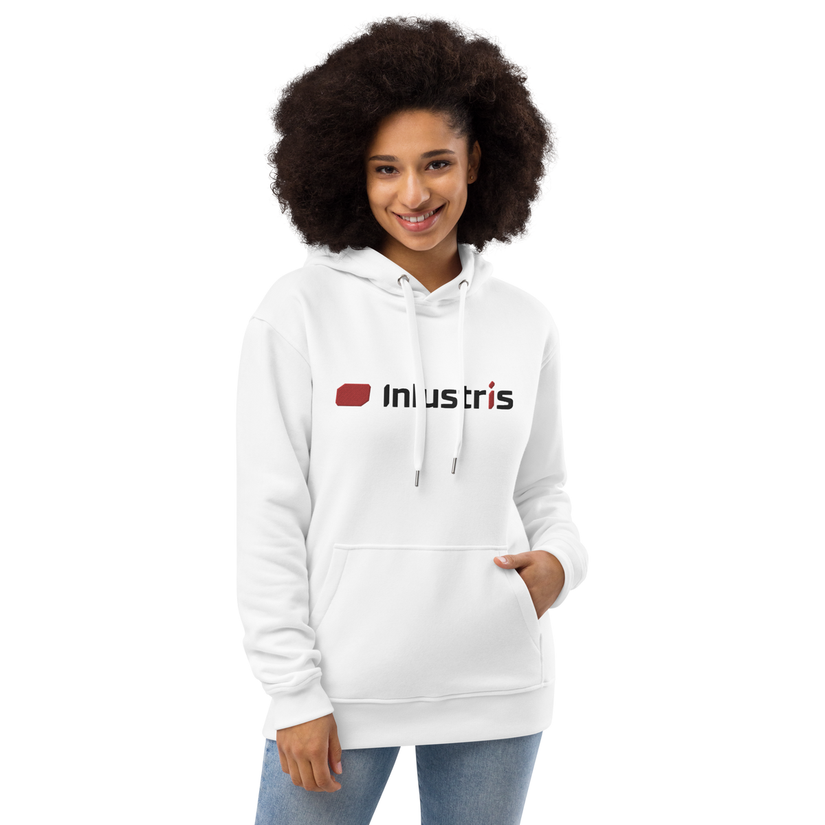 INLUSTRIS Core Full Logo - Premium eco hoodie - 01