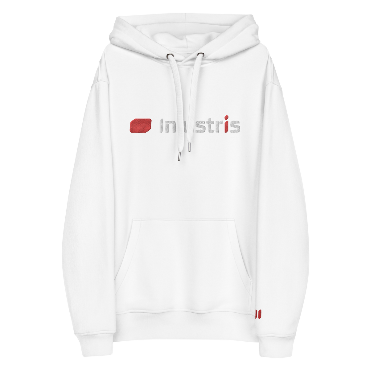 INLUSTRIS Core Full Logo - Premium eco hoodie - 04