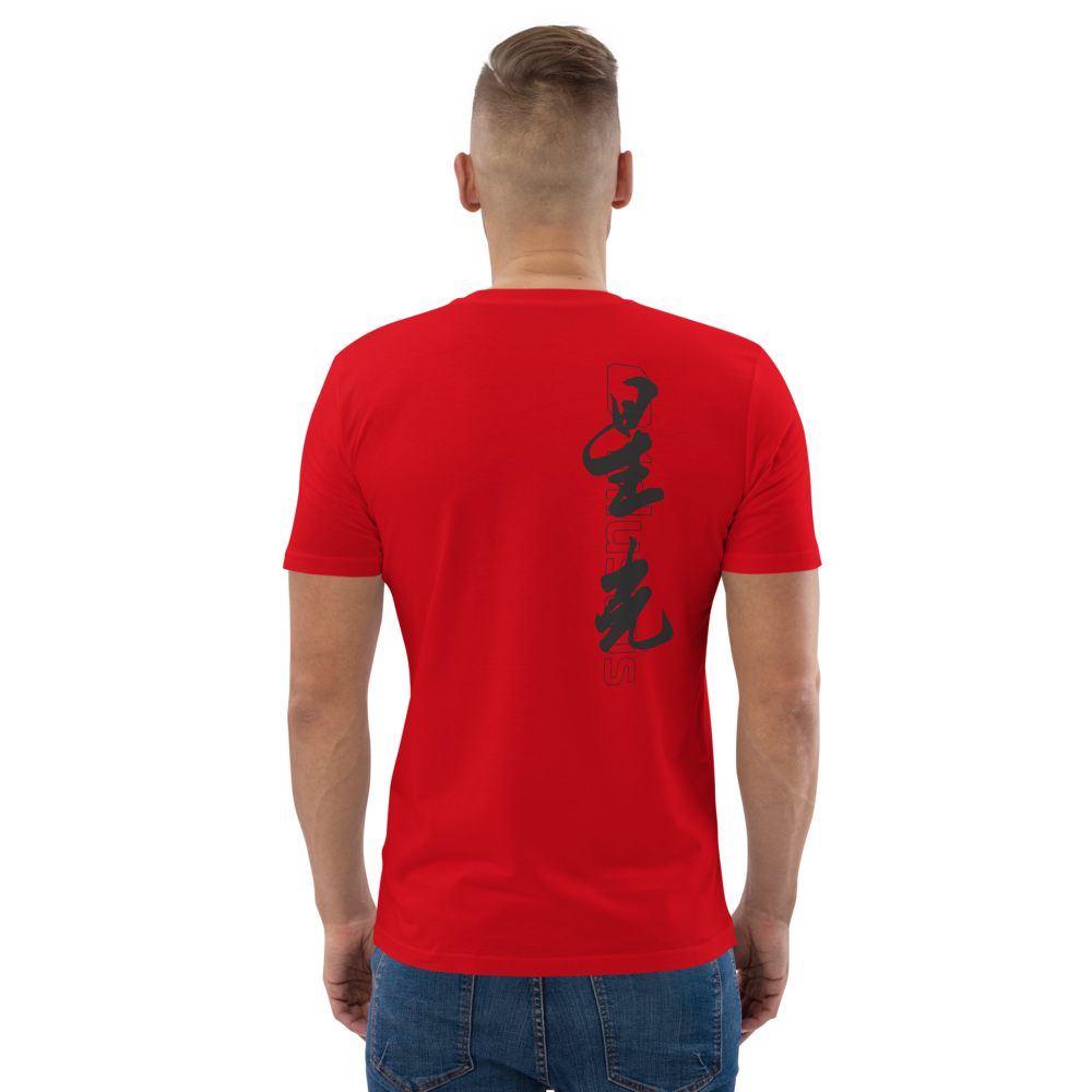 INLUSTRIS Starlight Calligraphy Logo Men's Unisex organic cotton t-shirt - 02